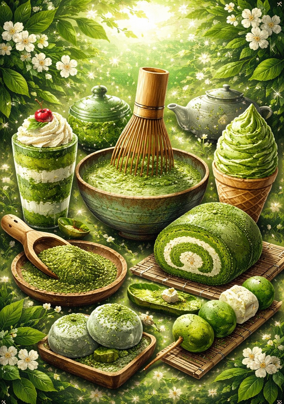 幻想モザイクアート
