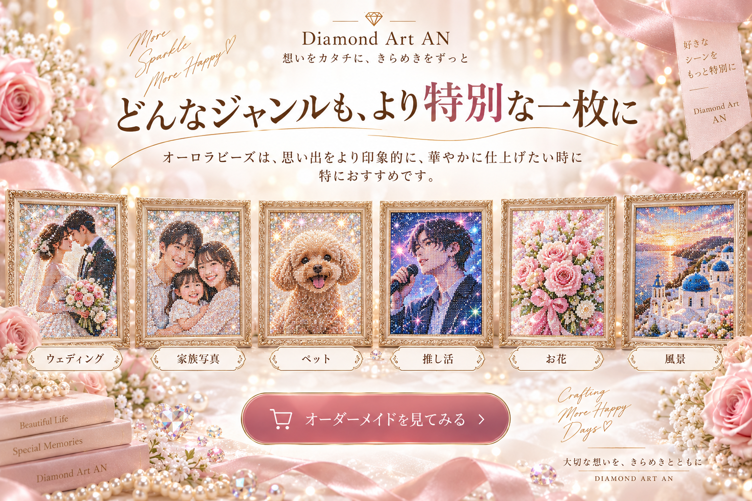 オーロラビーズと相性の良いジャンル一覧画像