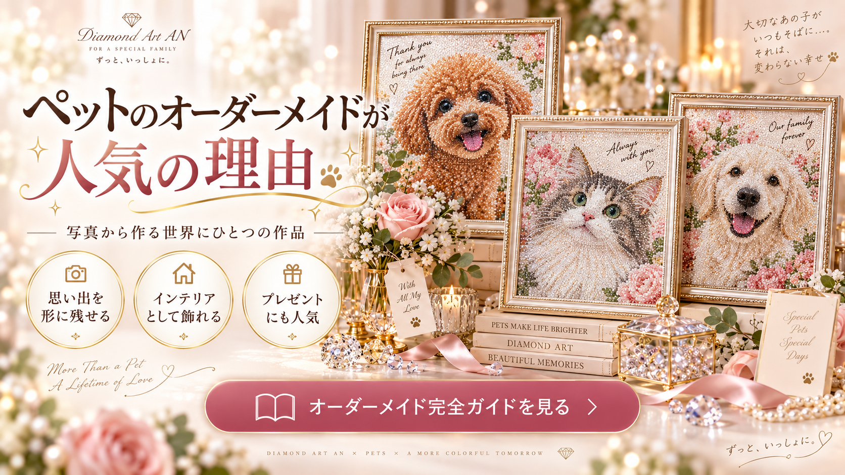 ペットオーダーメイドが人気の理由を紹介する画像